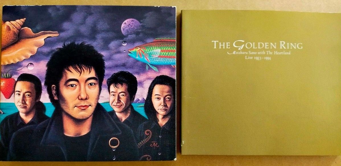 佐野元春「THE GOLDEN RINGザハートランドライヴ1983-1994」「ナポレオンフィッシュと泳ぐ」「TIME OUT」