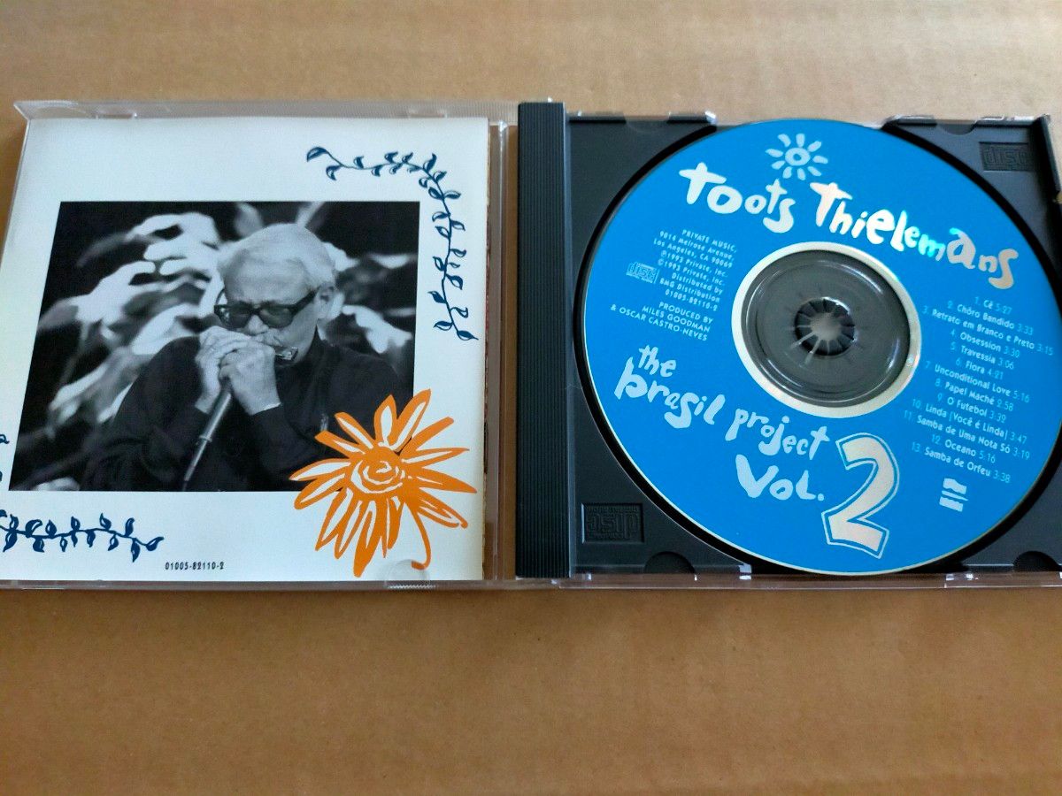 トゥーツ・シールマンス(Toots Thielemans)「ブラジル・プロジェクト Vol. 2」輸入盤