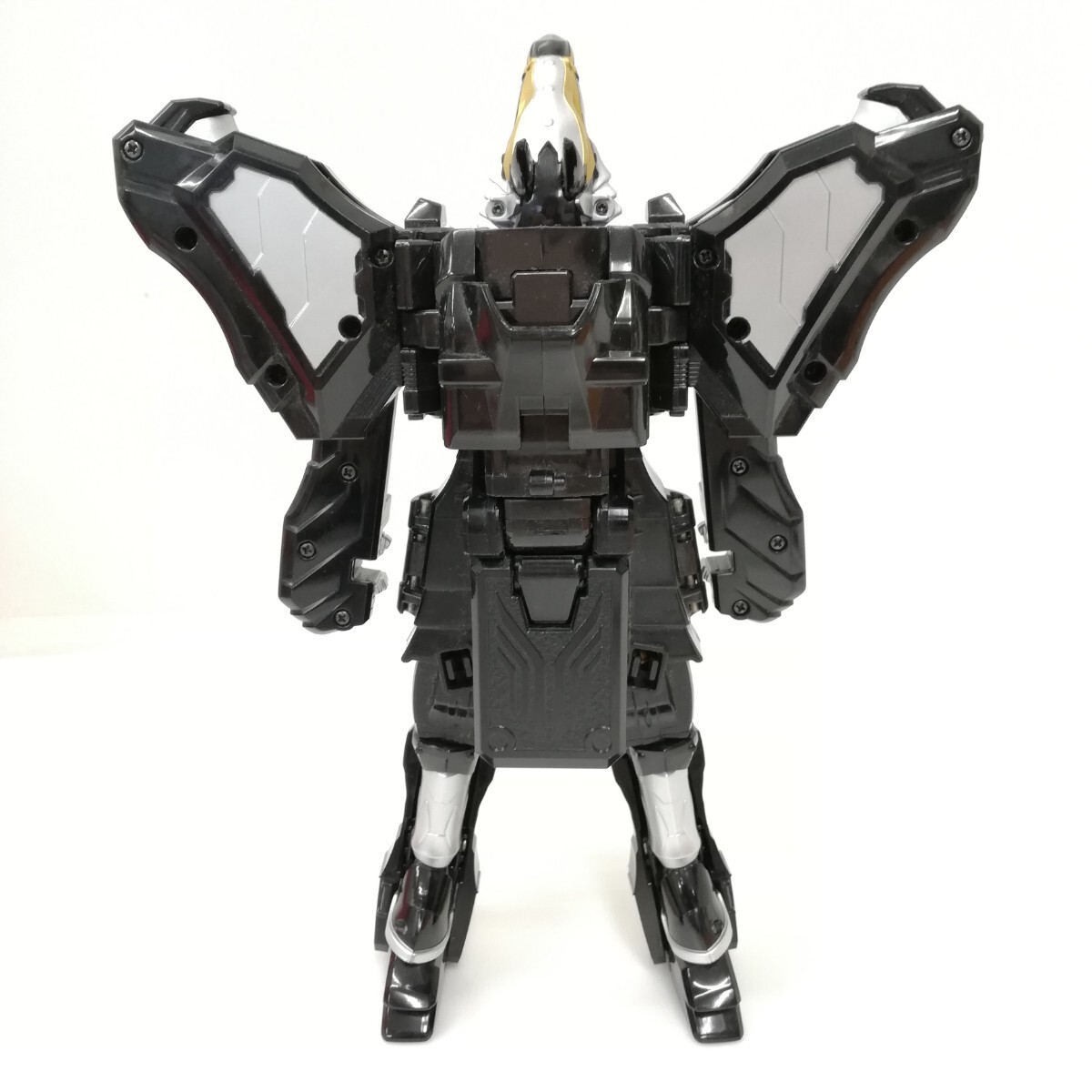 32 バンダイ 魔法戦隊マジレンジャー 魔神合体 DXウルカイザーウルザード 変形 ロボット ホビー おもちゃ 高さ約26.5cm ジャンク_画像3