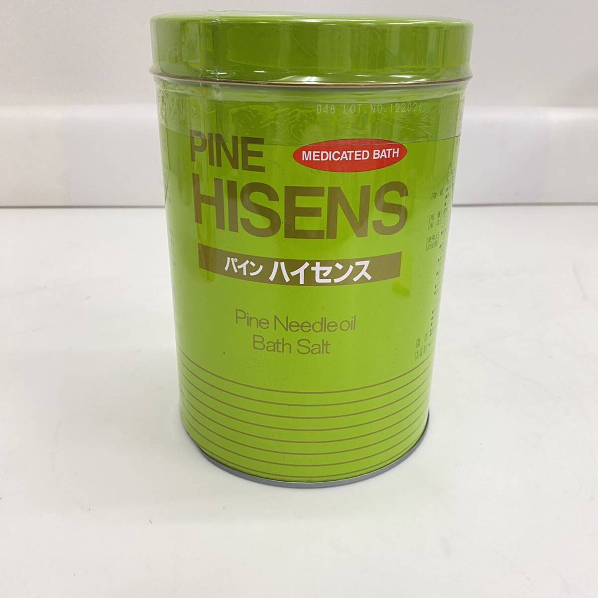 930 未使用 パインハイセンス PINE HISENS 高陽社 MEDICATED BATH 薬用入浴剤 Bath Salt 缶潰れあり_画像2