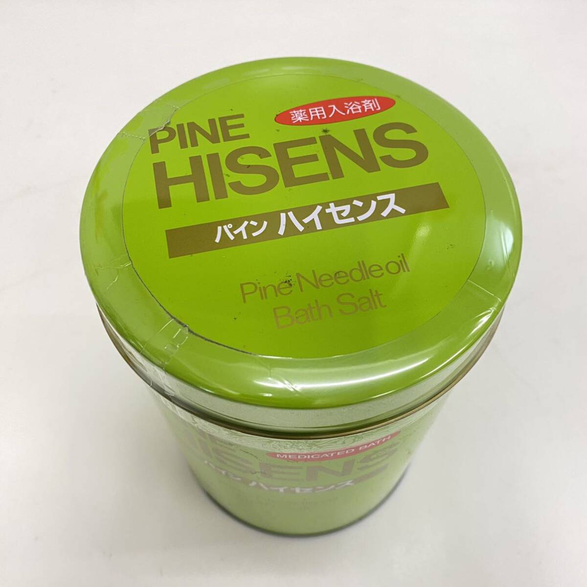 930 未使用 パインハイセンス PINE HISENS 高陽社 MEDICATED BATH 薬用入浴剤 Bath Salt 缶潰れあり_画像3