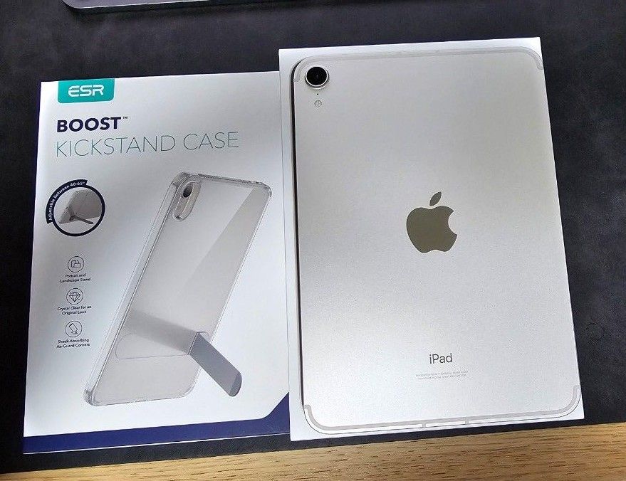 美品 iPad mini 6 第6世代 64GB Wi-Fi Cellular スターライト SIMフリー