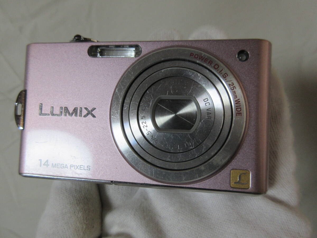 ◆動作品　Panasonic/パナソニック コンパクトデジタルカメラ LUMIX DMC-FX66 _画像1