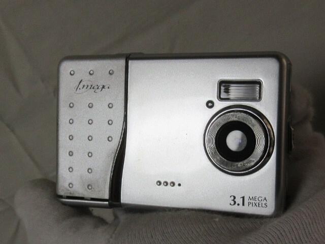 *HITACHI / Hitachi imega HDC-303X compact digital camera 1.5&#34;TFT MONITOR junk treatment 