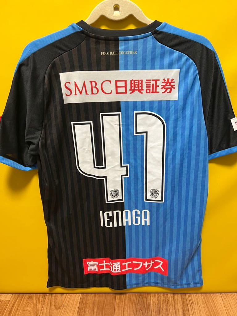 川崎フロンターレ 家長昭博選手 サイン入り ユニフォーム Lサイズ 川崎フロンターレ 2018 1stユニフォーム 家長昭博 フロンターレ