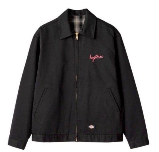 ヒステリックグラマー Dickies アイゼンハワージャケット BLACK