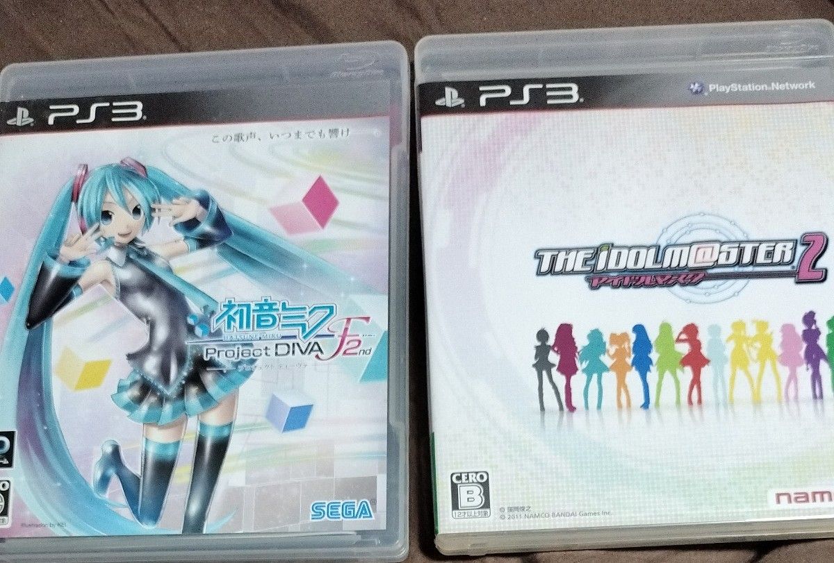 PS3ソフト　アイドルマスター２＋初音ミク -Project DIVA- F 2nd