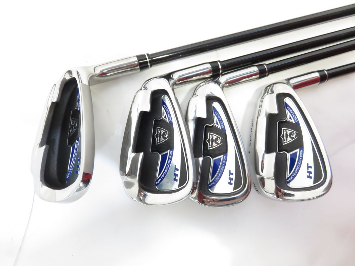 Larouge 8本セット ゴルフクラブ GOLF スポーツ TR-60 FLEX-R 右利き用 中古美品_画像6