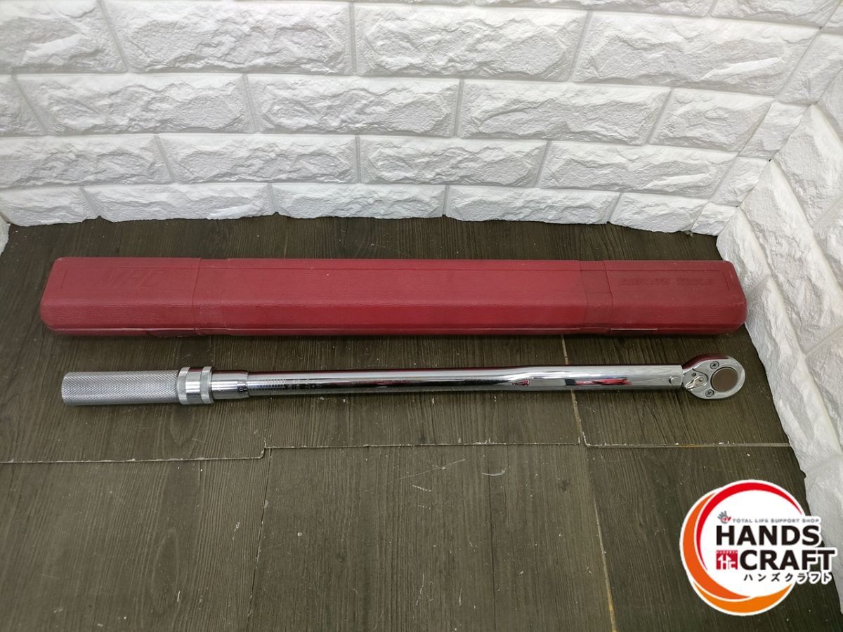 ▽【中古】マックツールズ 1/2インチ トルクレンチ TWV256J ケース付 70-350N・m 12.7mm ハンドツール MACTOOLS_画像1