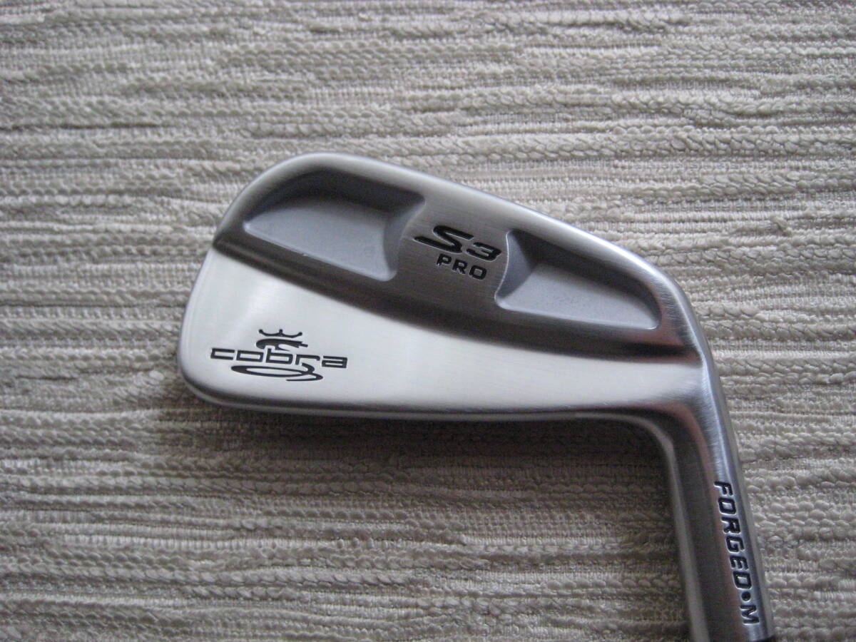 名器 コブラ S3 PRO FORGED MB 2I KBS TOUR S 程度極上品の画像1