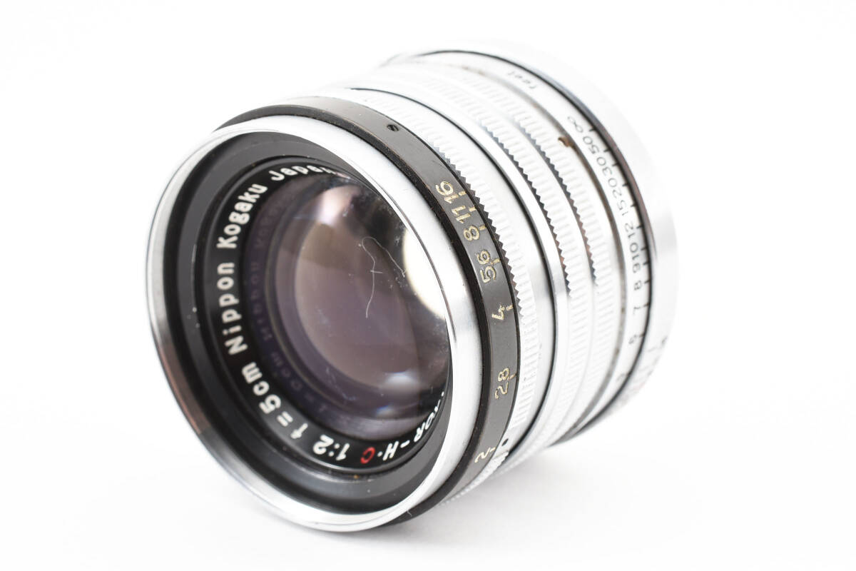 ◇黒帯◇ NIKON NIKKOR H・C 5cm F2 ニコン 単焦点 レンズ #2153 ◇黒帯◇ NIKON NIKKOR H・C 5cm F2 ニコン 単焦点 レンズ #2153