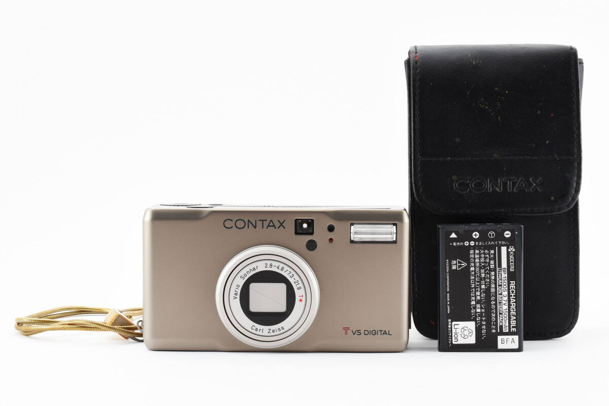 ◆超美品◆ CONTAX コンタックス CONTAX T VS DIGITAL コンパクトフィルムカメラ #2129