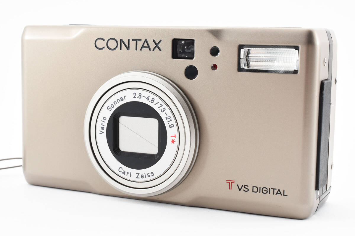 ◆超美品◆ CONTAX コンタックス CONTAX T VS DIGITAL コンパクトフィルムカメラ #2129の画像2