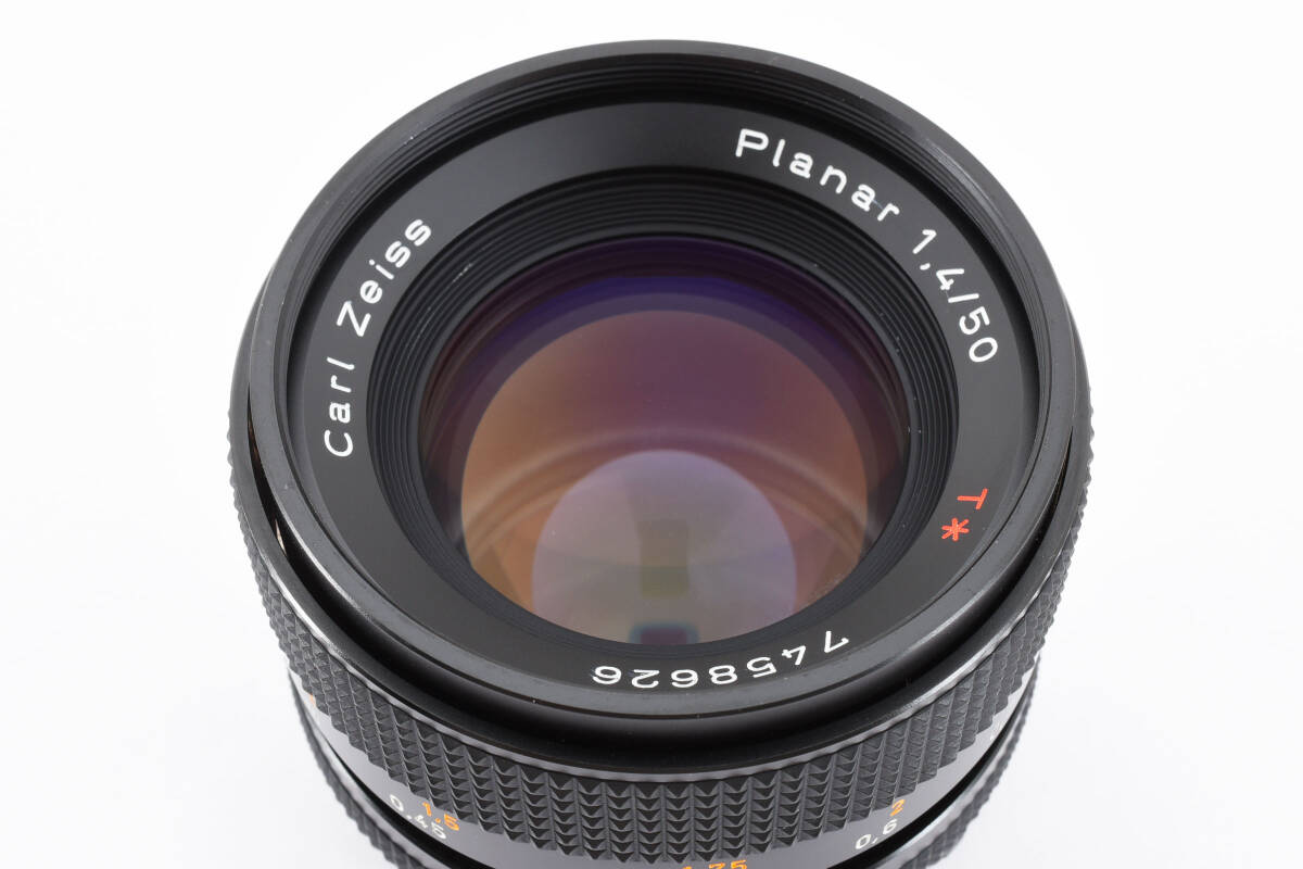 CONTAX コンタックス Planar T*50mm F1.4 MMJ カメラ 単焦点レンズ #2198_画像10
