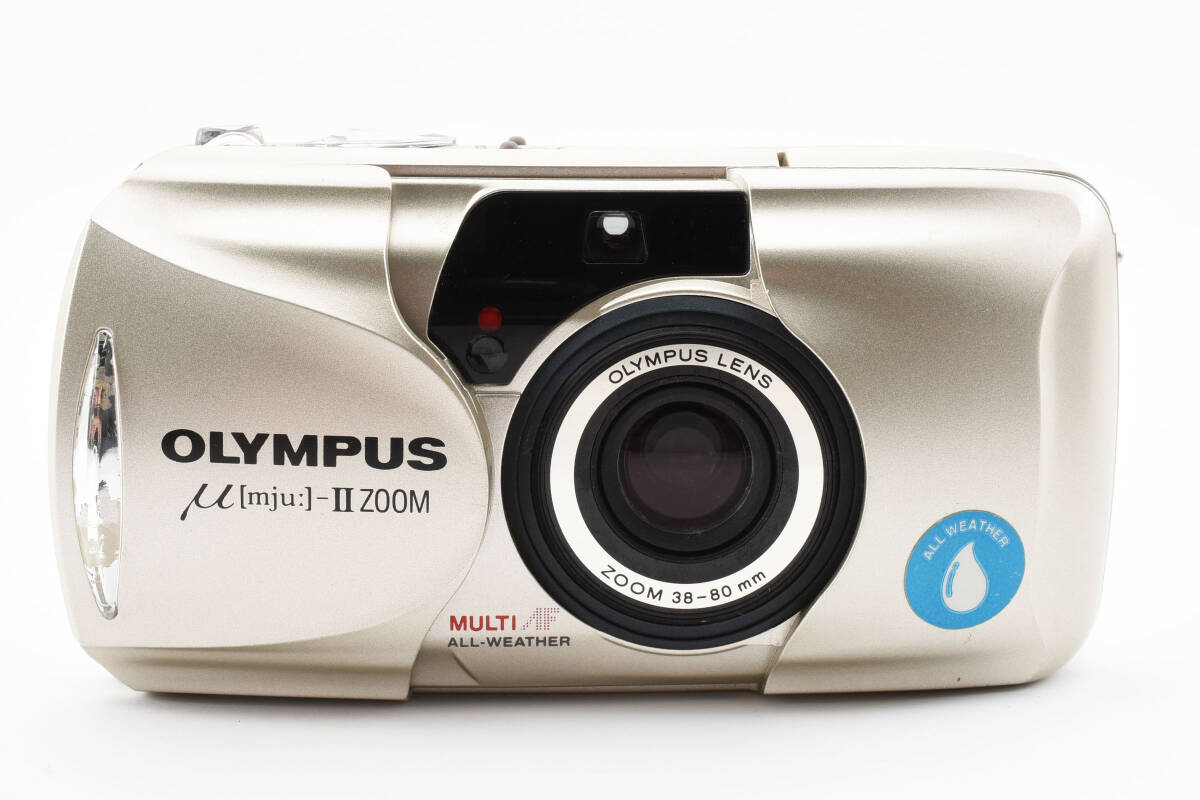 OLYMPUS μ [mju:] II OLYMPUS LENS 35mm F2.8 オリンパス ミュー コンパクトフィルムカメラ #2209_画像2