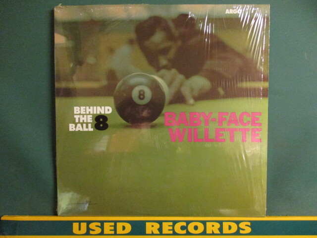 Baby-Face Willette ： Behind The 8 Ball LP (( 60's Organ Soul Jazz / 落札5点で送料当方負担_画像1