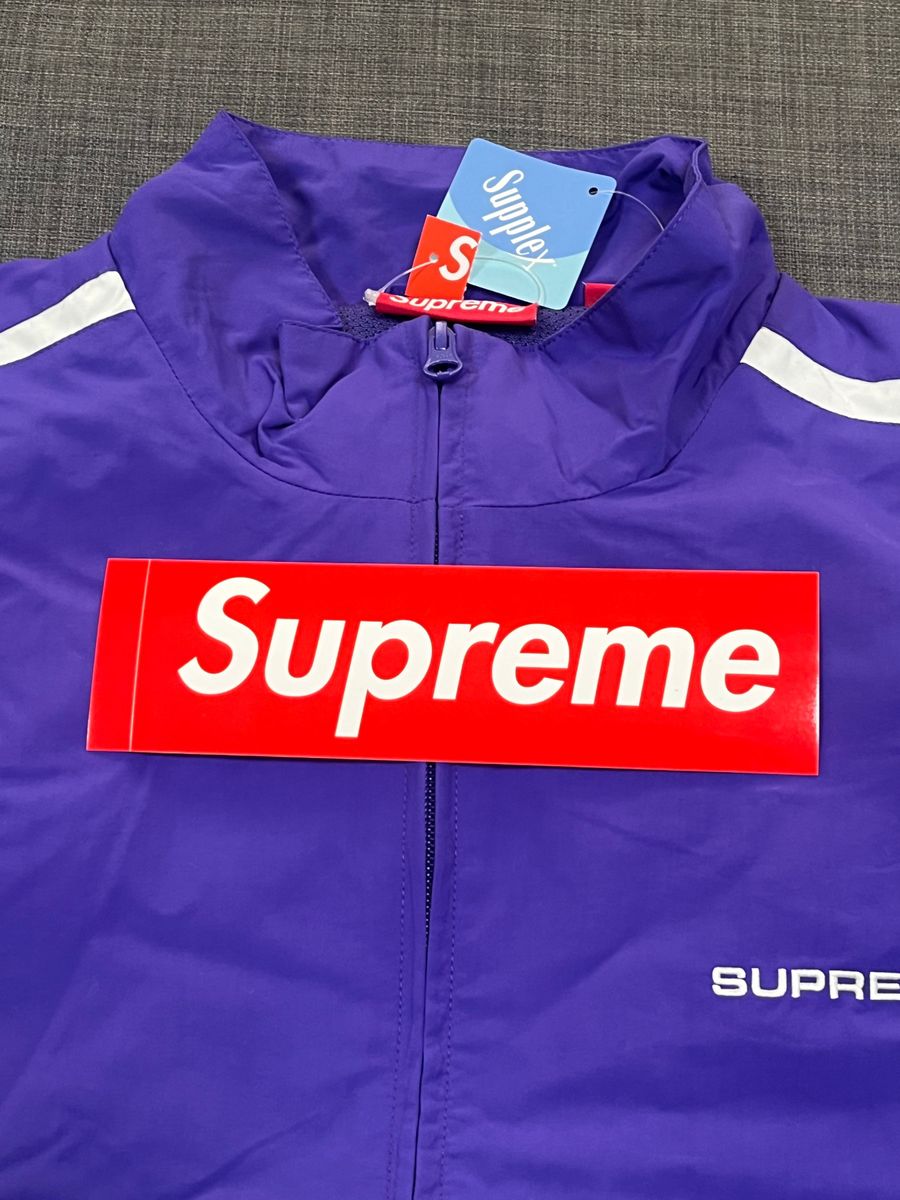 M 紫 Supreme Inset Link Track Jacket Purple 24SS シュプリーム トラックジャケット