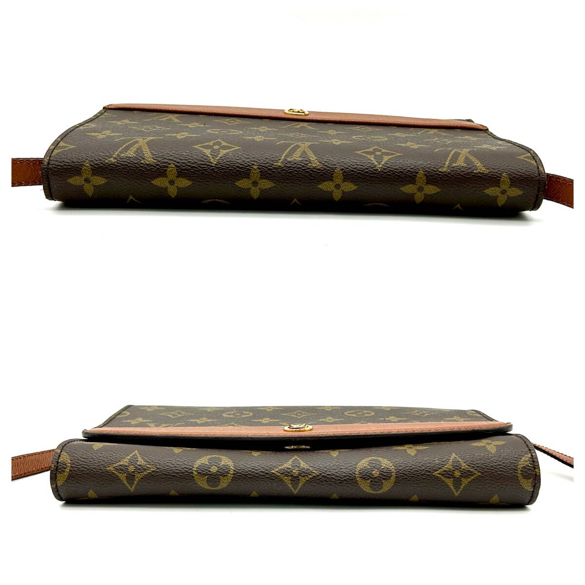 AY0820■LOUIS VUITTON ルイヴィトン LV モノグラム ボルドー24 A20962 2way Bag バッグ 鞄 ショルダーバッグ セカンドバッグ ブランド _画像5