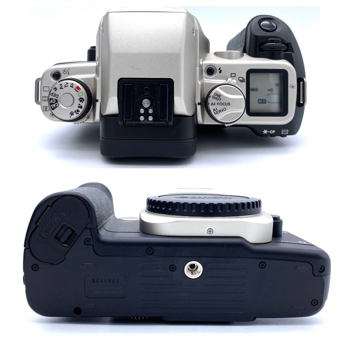 AY0855■【シャッターOK】Nikon F90X ＋ Canon EOS55 カメラ 2台 まとめ ニコン キャノン CAMERA フィルムカメラ ボディのみ_画像4