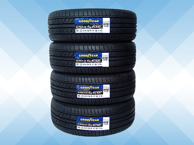 215/50R17 95V XL GOODYEAR グッドイヤー イーグル EAGLE LS EXE 24年製 正規品 送料無料 4本セット税込 \46,800 より 1_画像1