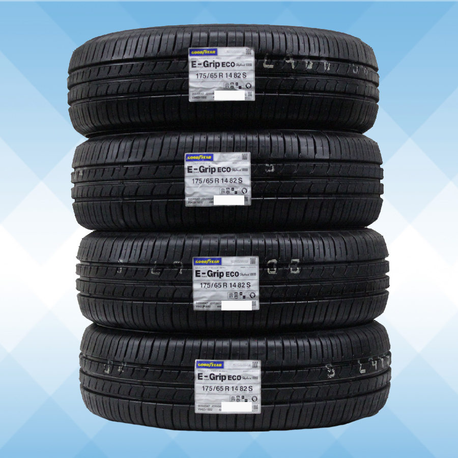 175/65R14 82S GOODYEAR グッドイヤー EFFICIENT GRIP ECO EG01 23年製 正規品 送料無料 4本税込 \21,800 より 1_画像1