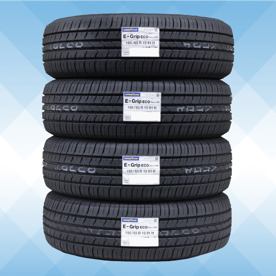 195/65R15 91H GOODYEAR グッドイヤー EFFICIENT GRIP ECO EG01 24年製 正規品 送料無料 4本税込 \29,400 より 1_画像1