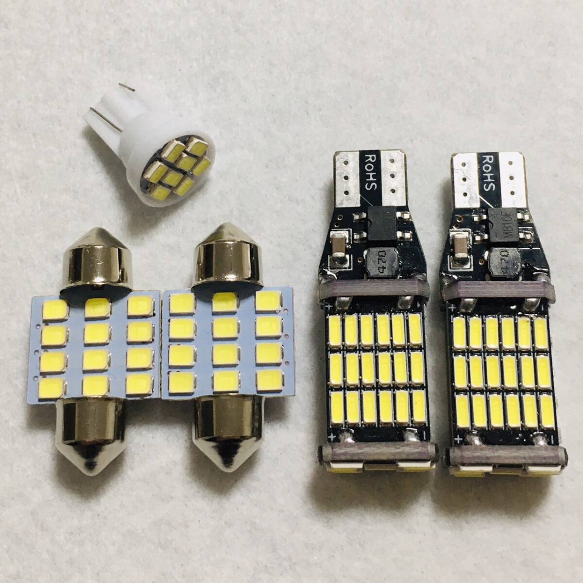 5個セット! ハスラー T10 LED バックランプ ナンバー灯 ルームランプ MR31S・MR41S カー用品_画像1