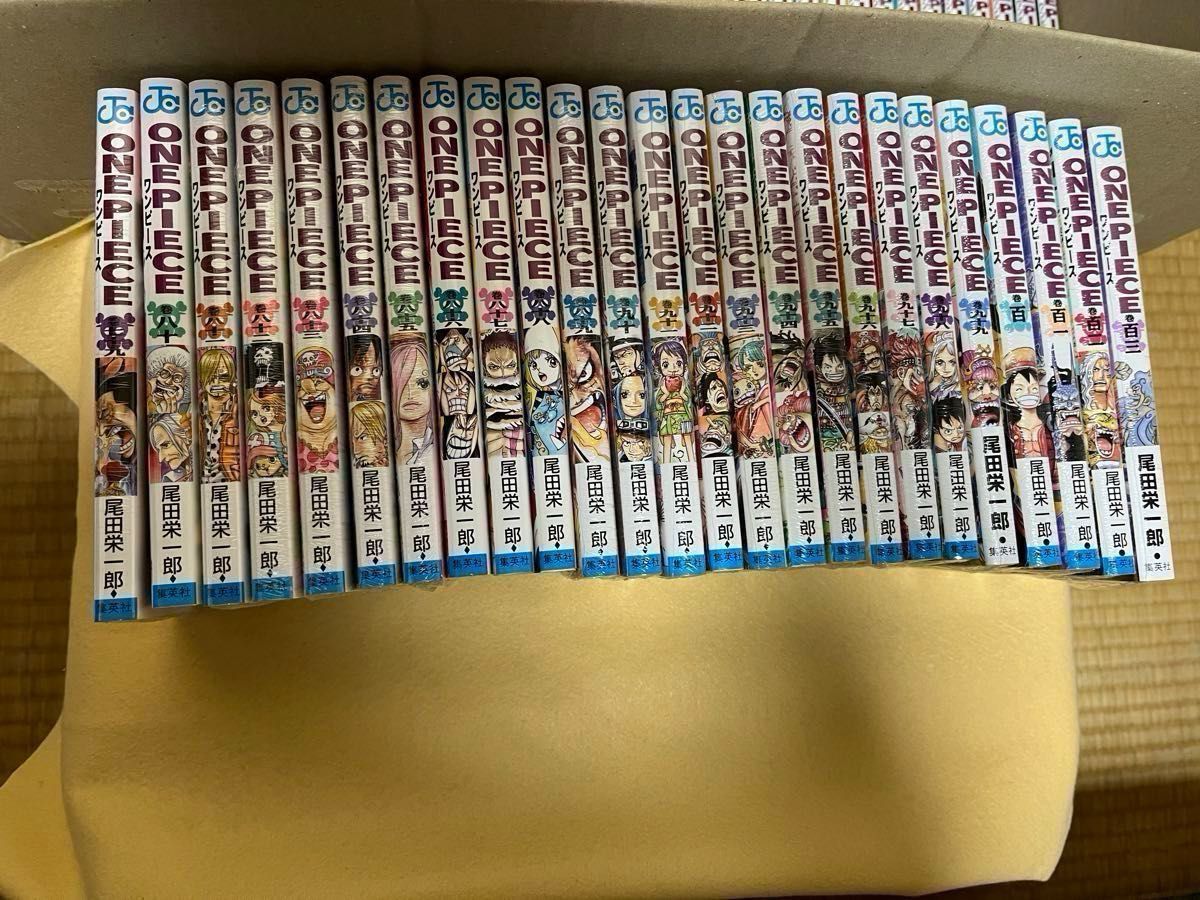 《半分新品未開封！》漫画 ワンピース 1巻〜103巻セット