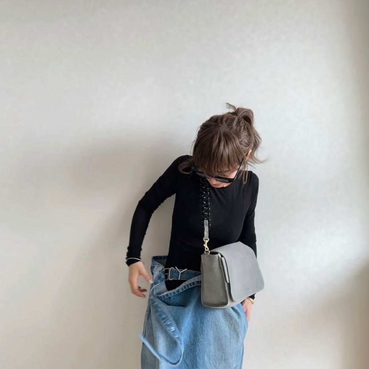 新品未使用 chiiiibag Sude Chain Shoulder / スエード チェーン 新品未使用 chiiiibag Sude Chain Shoulder / スエード チェーン