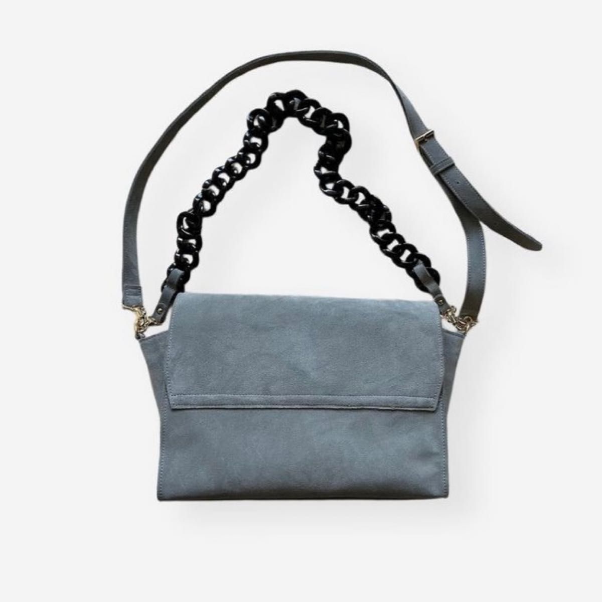 新品未使用 chiiiibag Sude Chain Shoulder / スエード チェーン 新品未使用 chiiiibag Sude Chain Shoulder / スエード チェーン