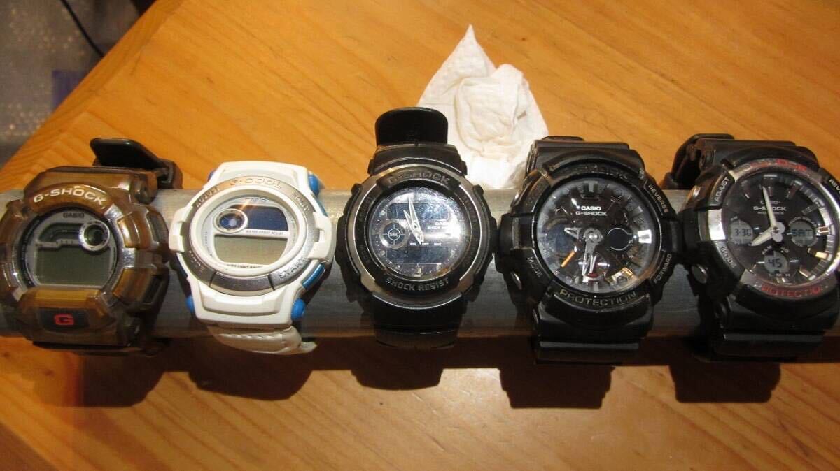 【動作未確認】CASIOカシオ G-SHOCK 14個 Baby-G 6個 合計20個 まとめて腕時計 ジャンク_画像3