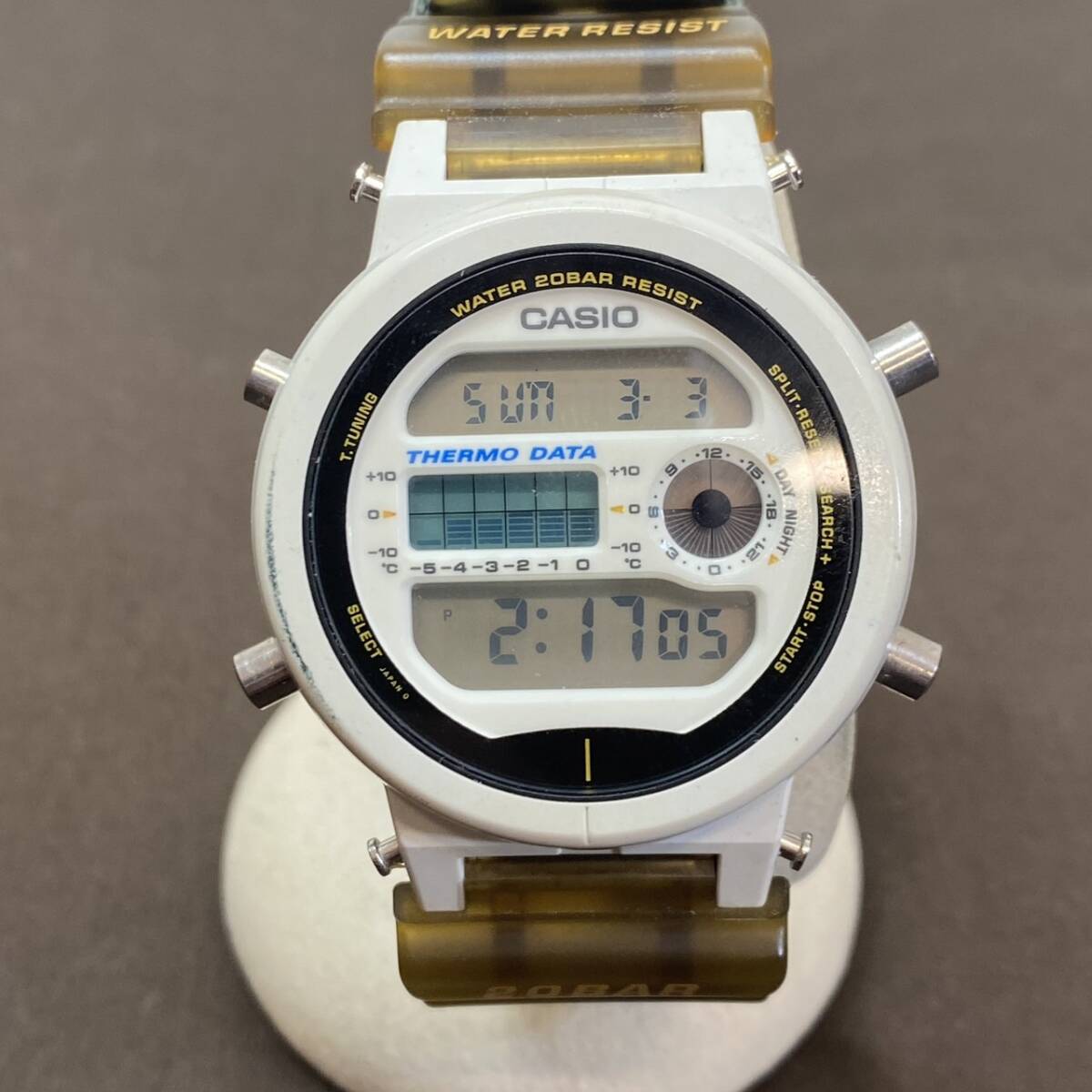 ●【MH-6811】中古品 CASIO G-SHOCK DW-6100 腕時計 クオーツ 現状稼働品 カシオ ジーショック 【レターパック発送可】_画像1