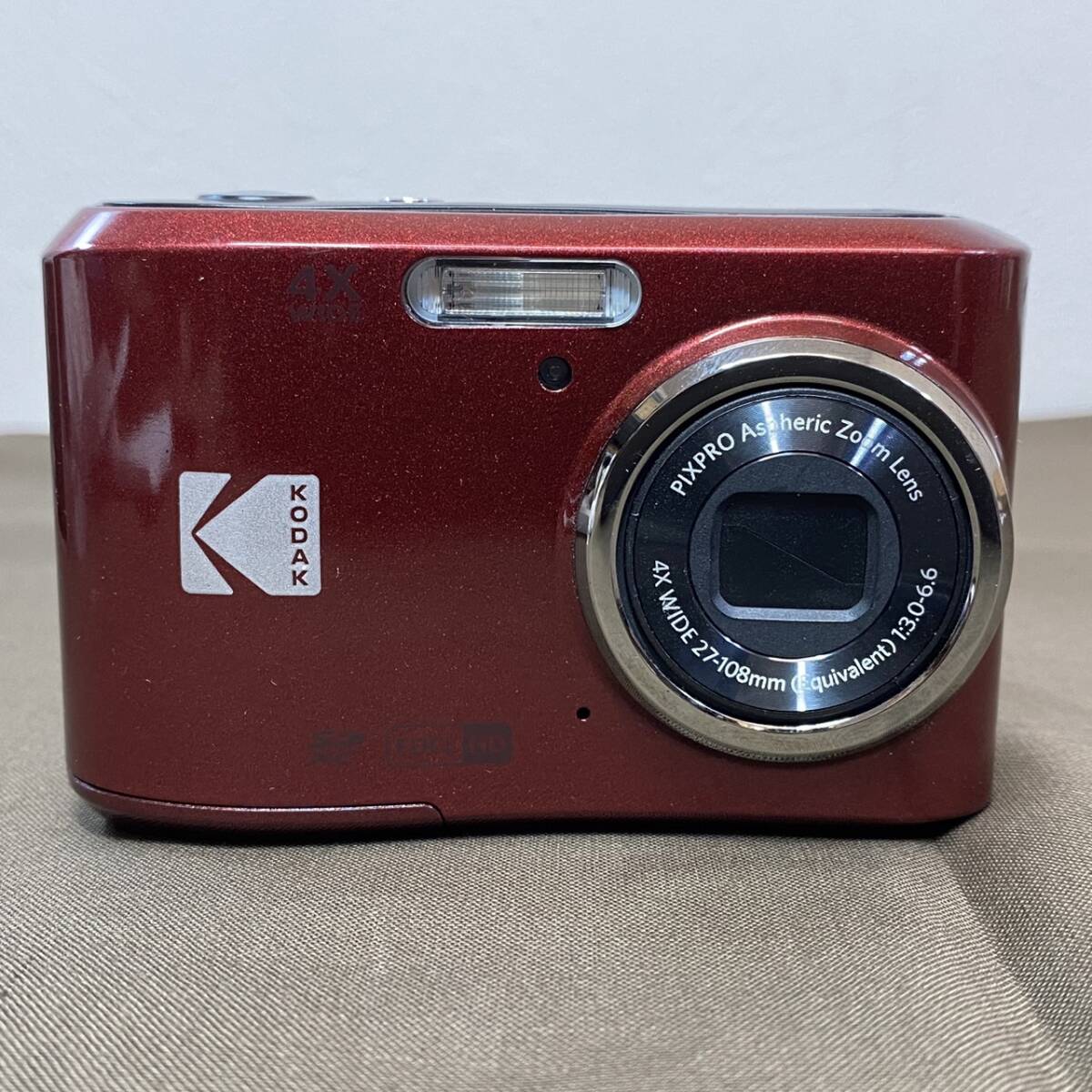 【MH-6821】中古品 KODAK コダック PIXPRO FZ45 コンパクトデジカメ 乾電池式 コンデジ 稼働品 【レターパックプラス発送可】_画像1