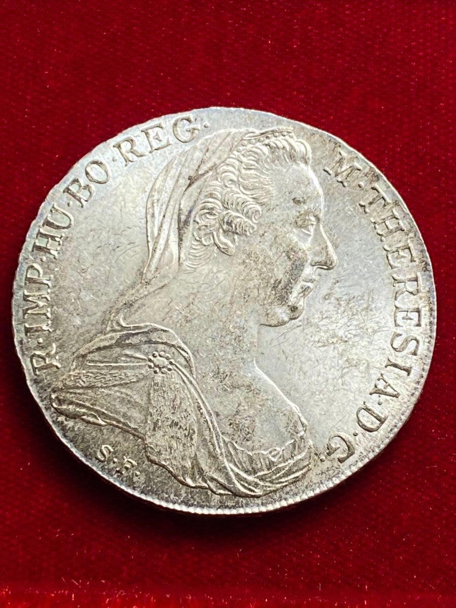 '1780年' オーストリア マリアテリジア ターラー銀貨　近年リストライク版！①