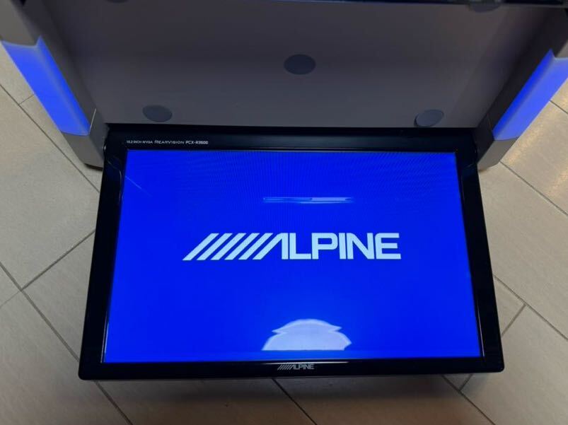 アルパイン ALPINE フリップダウンモニター PCX-R3500IG プラズマクラスター内蔵 LEDルームランプ付リアビジョンの画像4