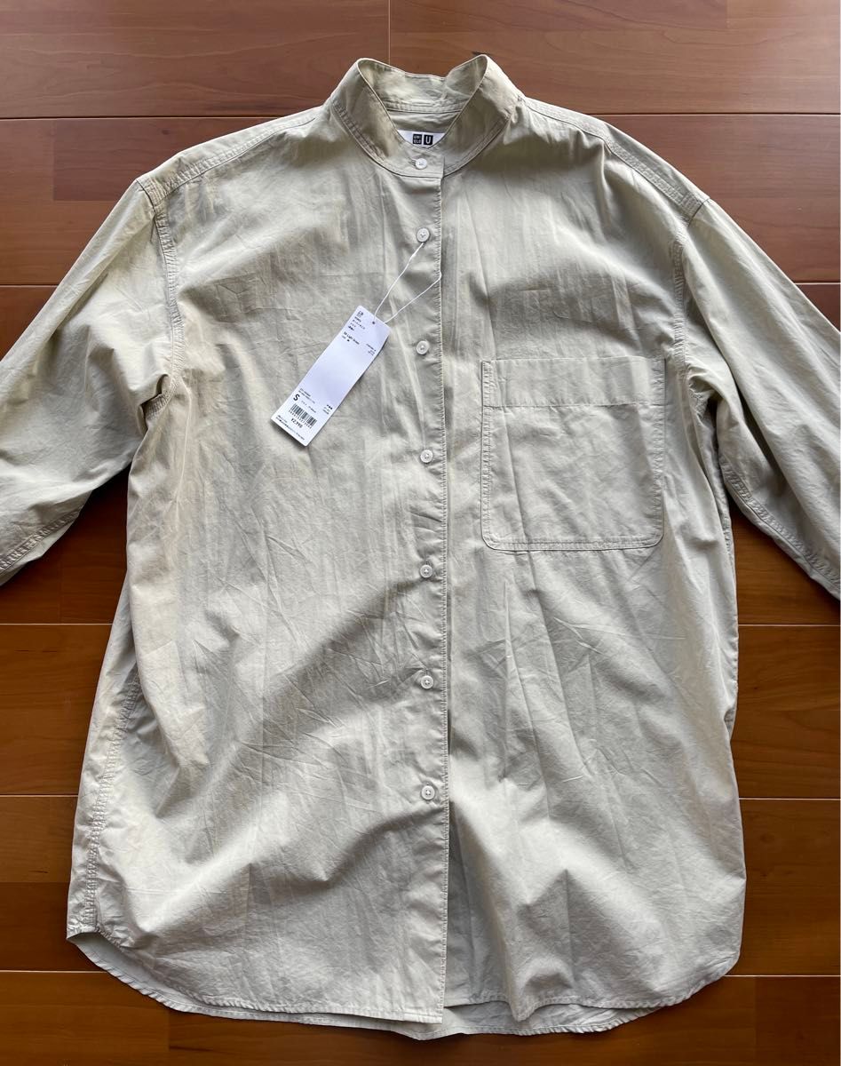 ユニクロU UNIQLO U レディース S オーバーサイズシャツ(長袖 ユニクロU UNIQLO U レディース S オーバーサイズシャツ(長袖