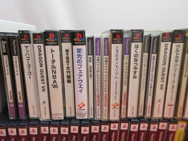 14OL9 大量!! PS3/PS2/PS1 ゲームソフト　まとめて120本　ガンダム無双3.バイオハザード2.ときめくメモリアル.ぼくのなつやすみetc_画像3