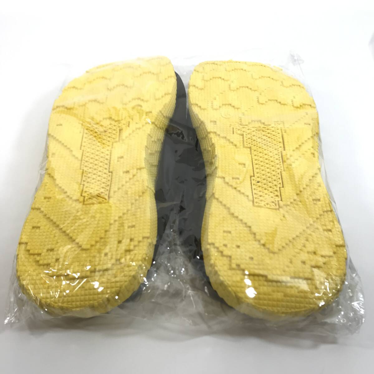  including carriage 1 jpy ~ men's sneakers low cut canvas 27cm yellow × black 