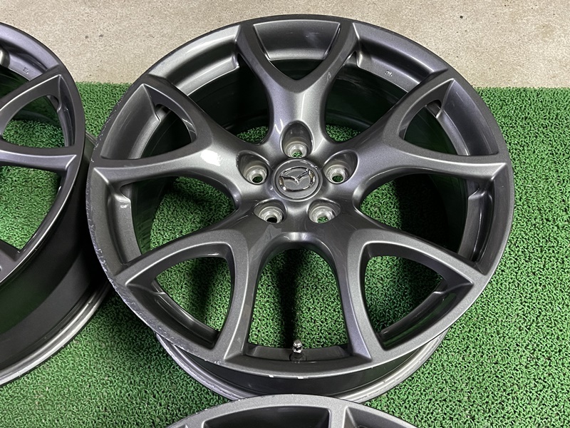 希少 BBS RG503 マツダ RX-8 後期 タイプRS 純正 鍛造 19×8J ET＋47 PCD114.3 5H 4本セット SE3P ガンメタ系 スピリットR アテンザ_画像10