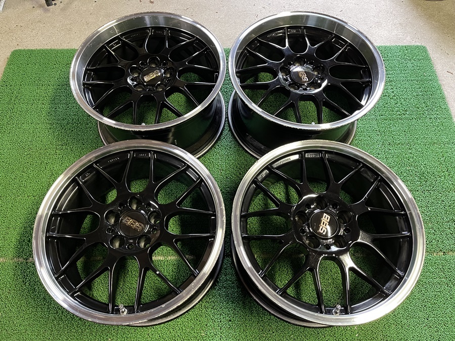 BBS RG-R RG795 RG794 18×9.5J ET＋33 / 18×8.5J ET＋30 PCD120 5穴 BKD PFS ブラックダイヤカット 鍛造 正規品 BMW 深リムの画像2