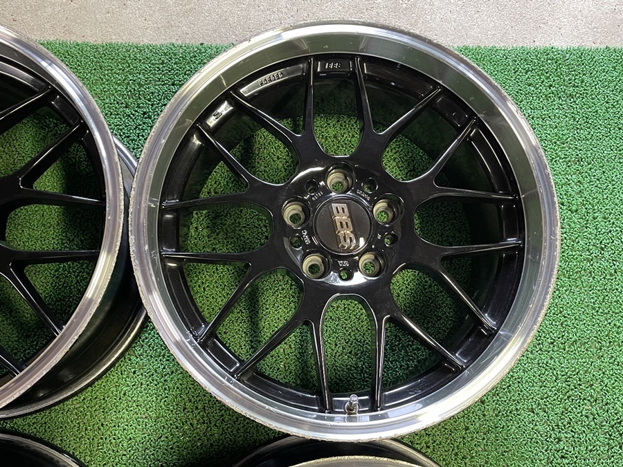 BBS RG-R RG795 RG794 18×9.5J ET＋33 / 18×8.5J ET＋30 PCD120 5穴 BKD PFS ブラックダイヤカット 鍛造 正規品 BMW 深リムの画像6