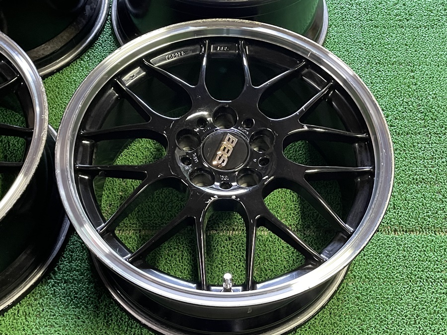 BBS RG-R RG795 RG794 18×9.5J ET＋33 / 18×8.5J ET＋30 PCD120 5穴 BKD PFS ブラックダイヤカット 鍛造 正規品 BMW 深リムの画像8