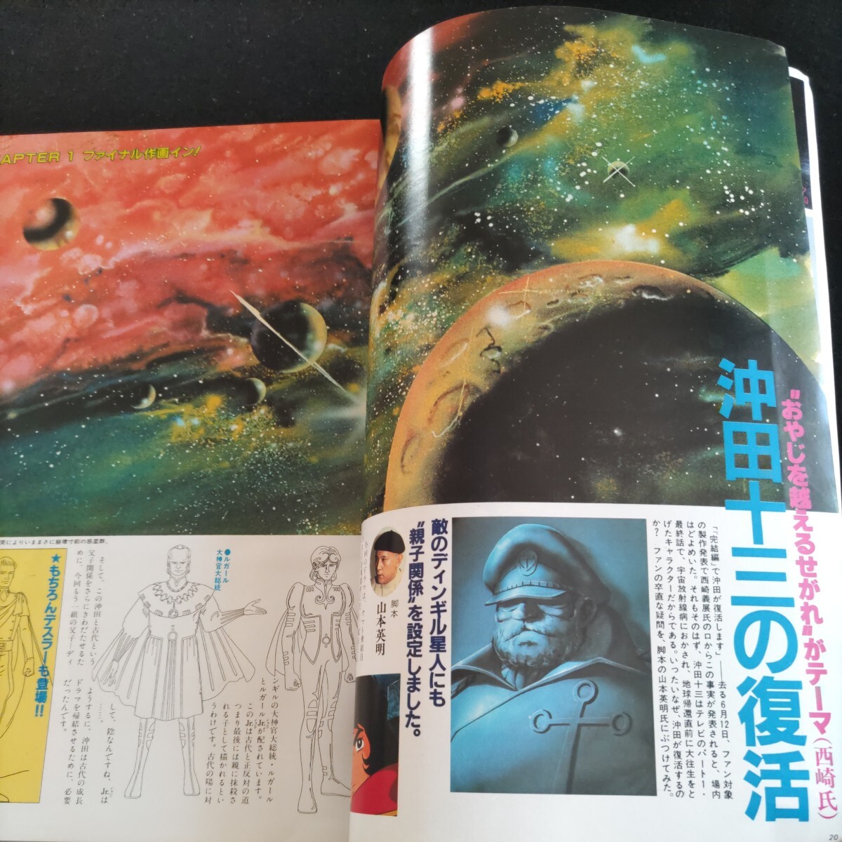 アニメージュ▲1982年9月号▲とびきりゴージャスポスター5枚ふろく・ナウシカ＆マクロス、ザブングル＆カリ城、マーグ＆ミンキーモモ他の画像6