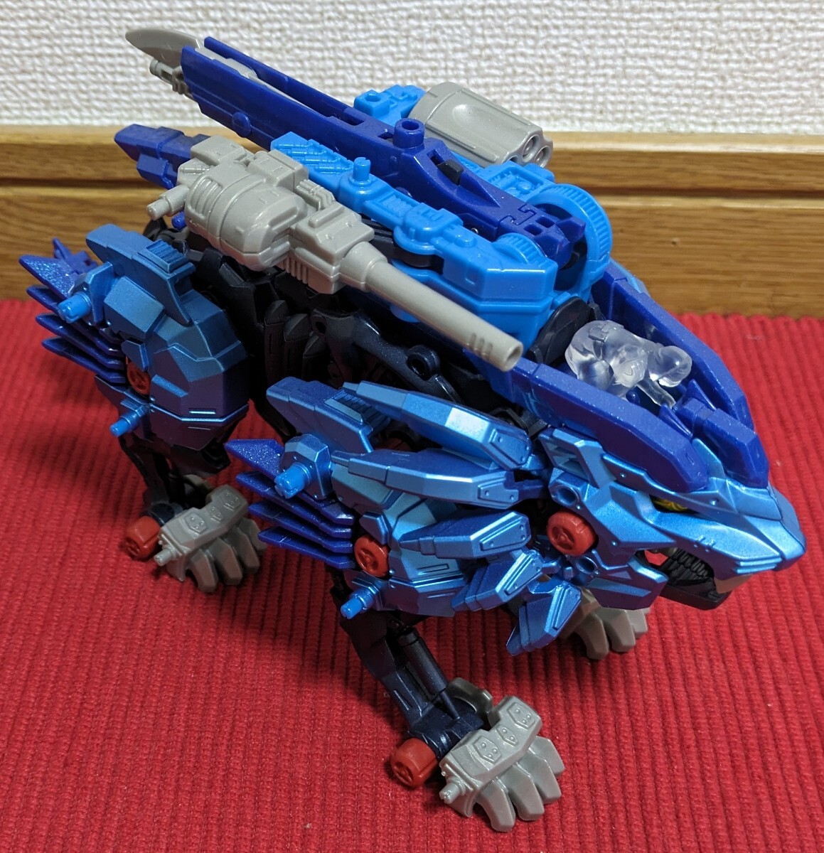 ゾイドワイルド ライジングライガー インフィニティブルー ZOIDS インフィニティブラスト 組立済み switch 特典_画像2