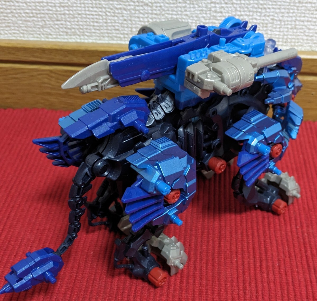 ゾイドワイルド ライジングライガー インフィニティブルー ZOIDS インフィニティブラスト 組立済み switch 特典_画像3