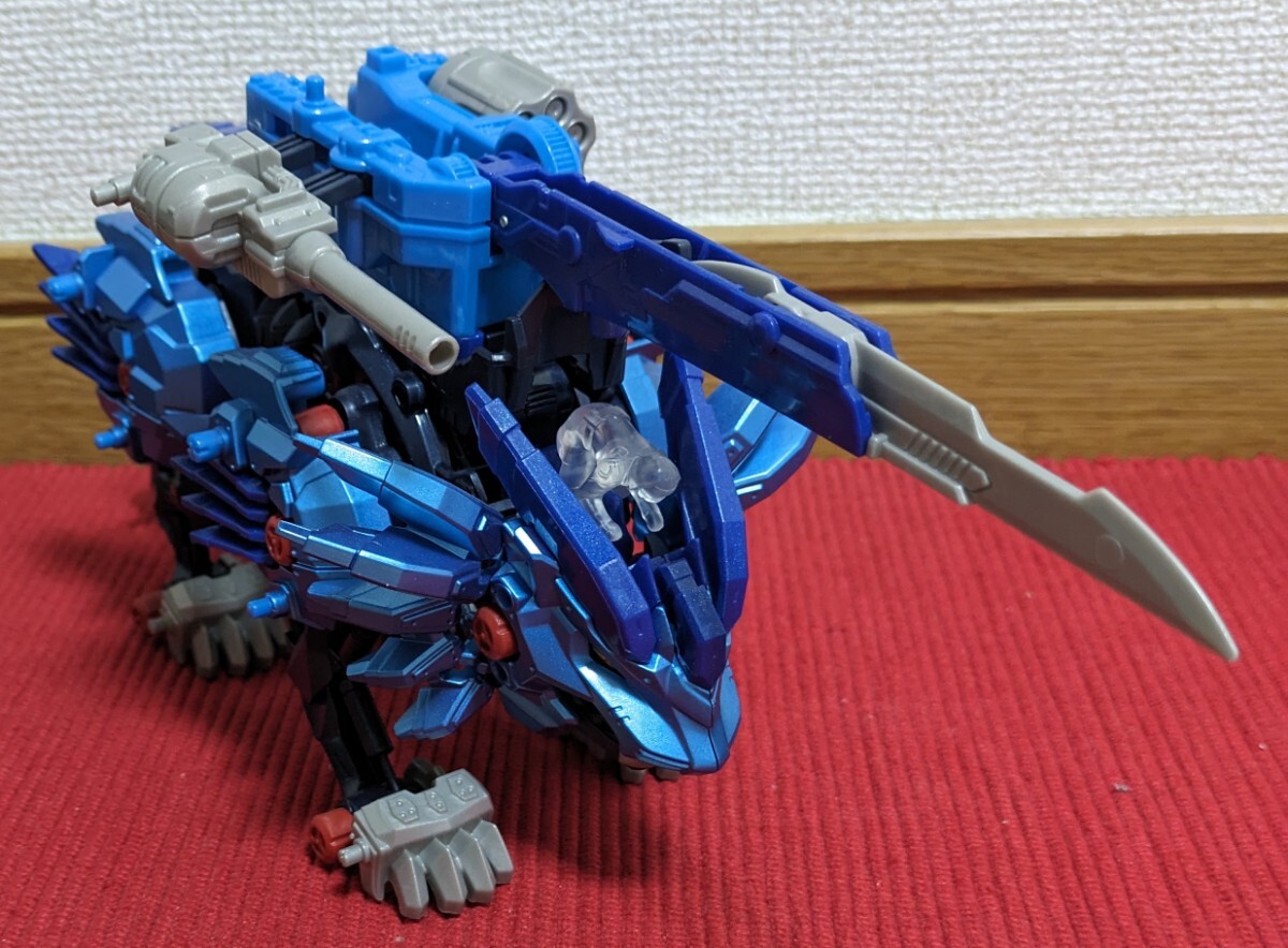 ゾイドワイルド ライジングライガー インフィニティブルー ZOIDS インフィニティブラスト 組立済み switch 特典_画像5