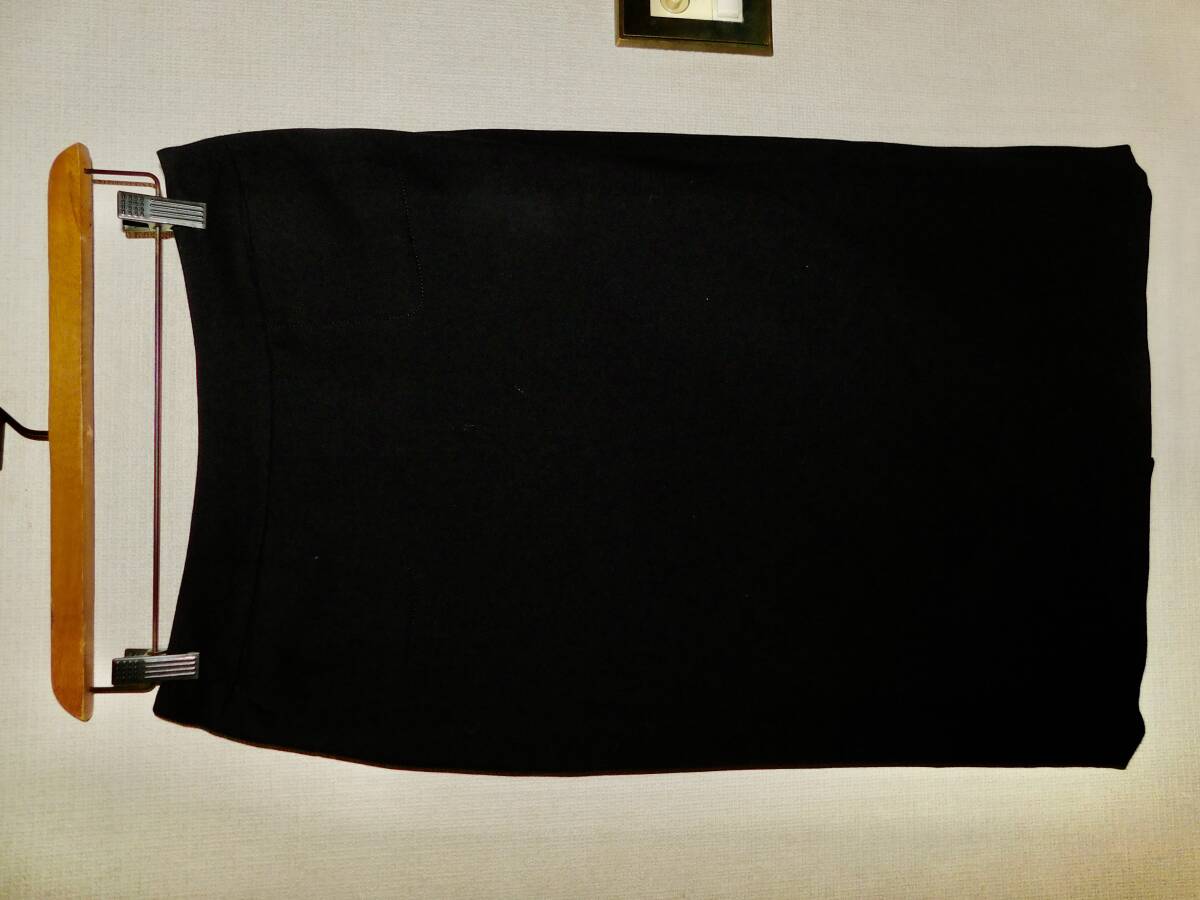 CIVIDINI チヴィディーニ　スカート　ベーシック　黒　40 イタリア製 ブラック　クラシック　Made in Italy skirt_画像1