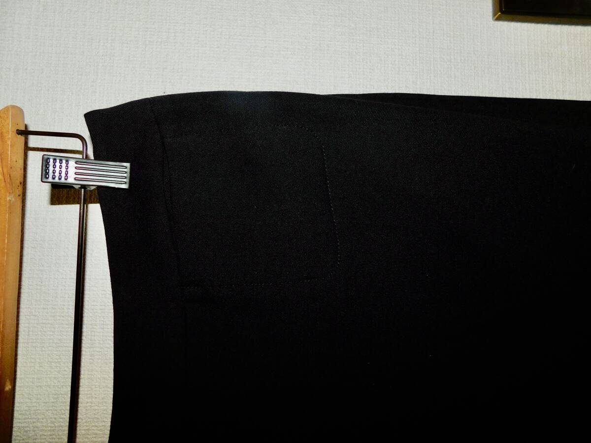 CIVIDINI チヴィディーニ　スカート　ベーシック　黒　40 イタリア製 ブラック　クラシック　Made in Italy skirt_画像8