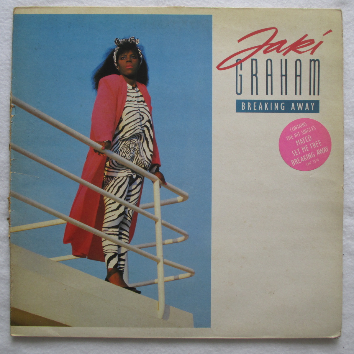 ◇LP：UK◇ JAKI GRAHAM / BREAKING AWAY 「EMC-3514」_画像1