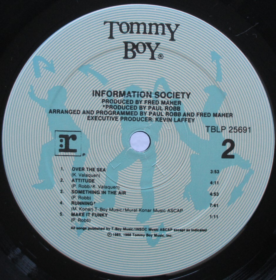 シュリンク付き◇LP：US◇ INFORMATION SOCIETY 「TBLP-25691」_画像6